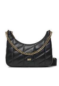 DKNY Torebka Betty R34EBB22 Czarny. Kolor: czarny. Materiał: skórzane #4