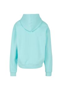 BUILD YOUR BRAND - Bawełniana Bluza Z Kapturem Dla Dorosłych Unisex Ultra Heavyweight Boxy Hoodie. Typ kołnierza: kaptur. Kolor: niebieski. Materiał: bawełna