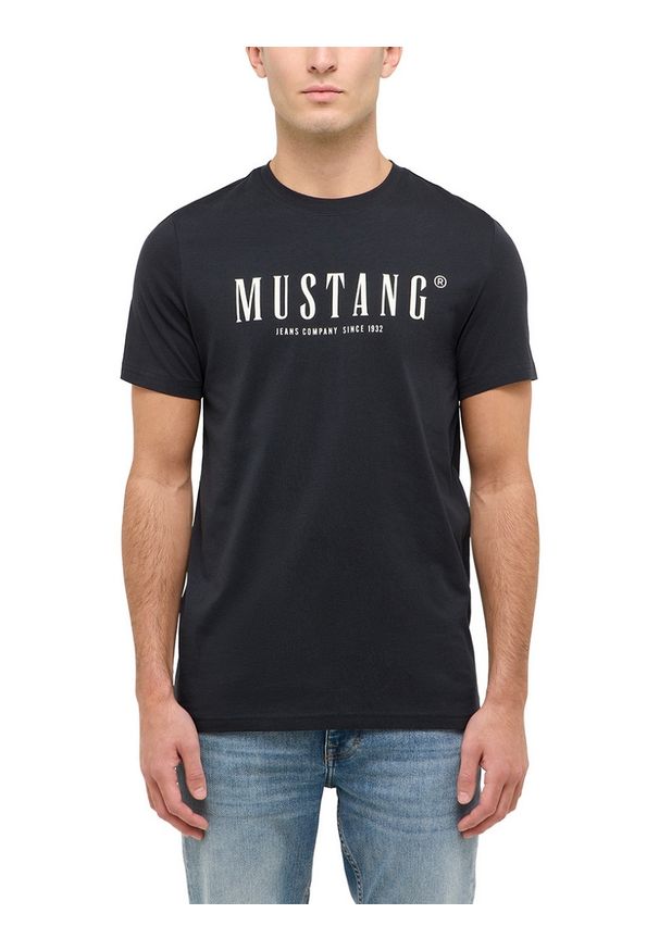 Męski T-Shirt Mustang Style Austin Jet Black 1016480 4188