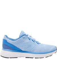 KALENJI - Buty Do Biegania Run Support Damskie. Kolor: niebieski. Szerokość cholewki: normalna. Sport: bieganie #1