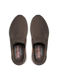 skechers - Skechers Półbuty D'Lux Walker Orford 232455 Brązowy. Kolor: brązowy. Materiał: materiał #4