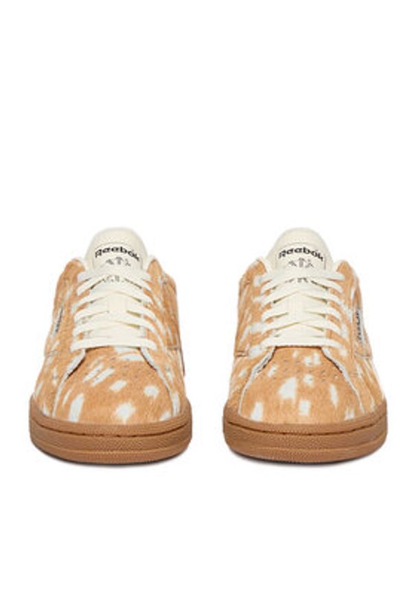 Reebok Sneakersy EO-CLUB C GROUNDS UK 100263951 Brązowy. Kolor: brązowy. Materiał: skóra. Model: Reebok Club