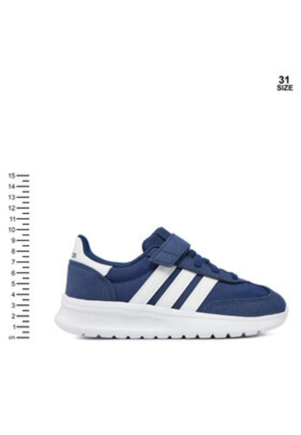 Adidas - adidas Sneakersy Run 70s 2.0 Shoes Kids JI4687 Granatowy. Kolor: niebieski. Materiał: materiał. Sport: bieganie