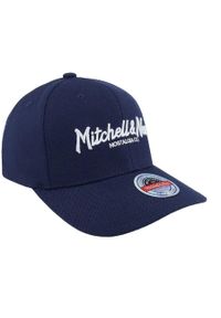 Czapka z daszkiem męska do koszykówki Mitchell & Ness Pinscript Classic. Kolor: niebieski