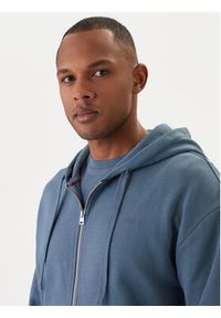 Hugo - HUGO Bluza Dapozip 50548651 Niebieski Relaxed Fit. Kolor: niebieski. Materiał: bawełna #3