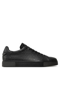 Emporio Armani Sneakersy X4X670 XD432 00002 Czarny. Kolor: czarny. Materiał: skóra