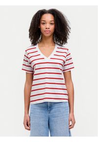 JJXX T-Shirt Annie 12257577 Biały Regular Fit. Kolor: biały. Materiał: bawełna