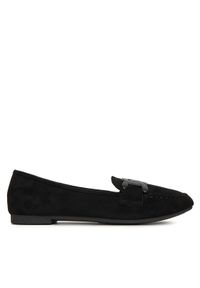 DeeZee Loafersy LE601-41 Czarny. Kolor: czarny. Materiał: materiał #1