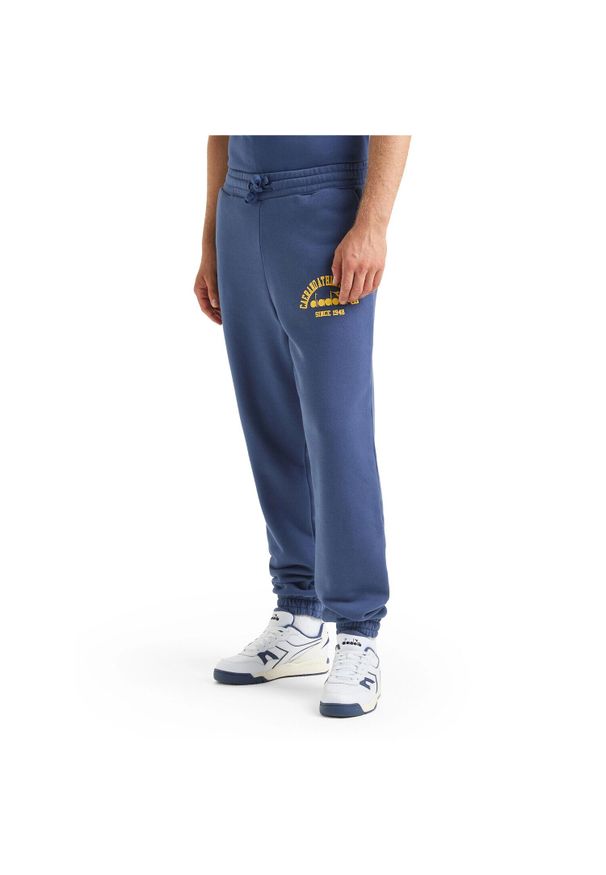 Diadora - Spodnie dresowe DIADORA JOGGER PANT 1948 ATHL. CLUB. Kolor: niebieski. Materiał: dresówka. Sport: fitness