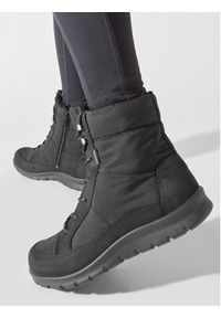 ecco - ECCO Śniegowce Babett Boot GORE-TEX 215553 51052 Czarny. Kolor: czarny. Materiał: materiał