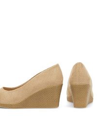 Clara Barson Półbuty WYL3760-2 Beżowy. Kolor: beżowy. Materiał: materiał #3
