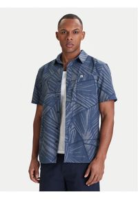 Quiksilver Koszula EQYWT04682 Niebieski Regular Fit. Kolor: niebieski. Materiał: bawełna #1