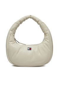 Tommy Jeans Torebka Tjw Pillow Shoulder Bag AW0AW16977 Beżowy. Kolor: beżowy. Materiał: skórzane #3