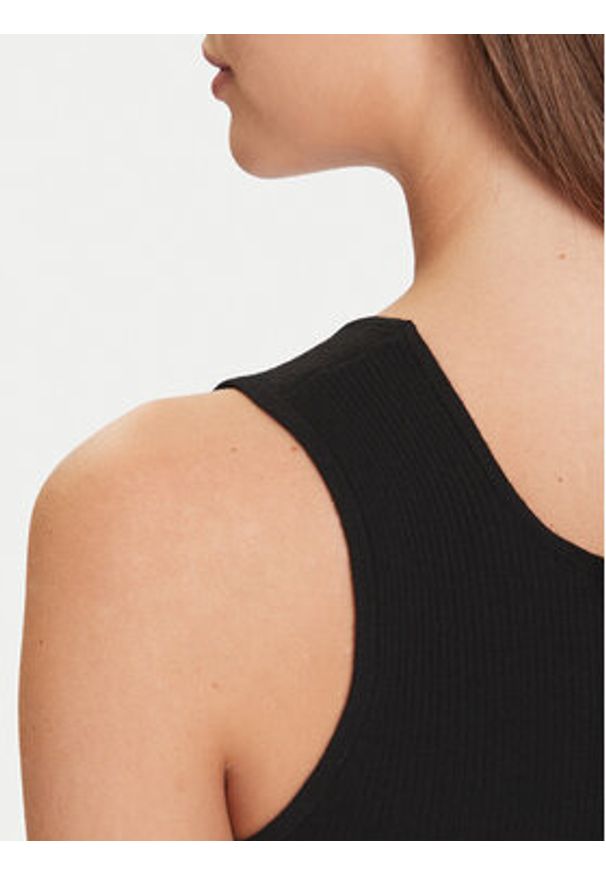 Guess Top V5BP05 Z3JD2 Czarny Slim Fit. Kolor: czarny. Materiał: syntetyk