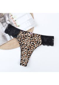 Intica - Majtki z koronką na biodrach z kokardką Ainikki. Materiał: koronka. Wzór: koronka