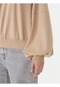 Guess Bluza W6RQ13 KD332 Beżowy Regular Fit. Kolor: beżowy. Materiał: wiskoza #4