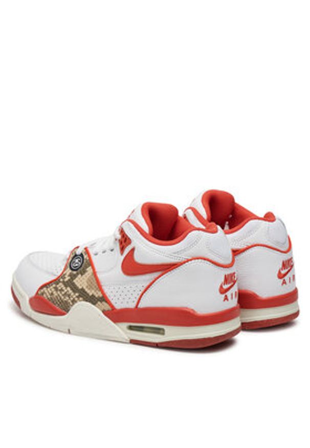 Nike Sneakersy Air Flight '89 Low Sp FD6475 101 Biały. Kolor: biały. Materiał: skóra