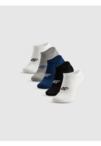 4f - 4F Skarpetki krótkie (4-pack) chłopięce - multikolor 38-40. Kolor: wielokolorowy. Materiał: dzianina #1