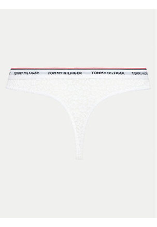 TOMMY HILFIGER - Tommy Hilfiger Komplet 3 par stringów UW0UW04896 Kolorowy. Materiał: syntetyk. Wzór: kolorowy