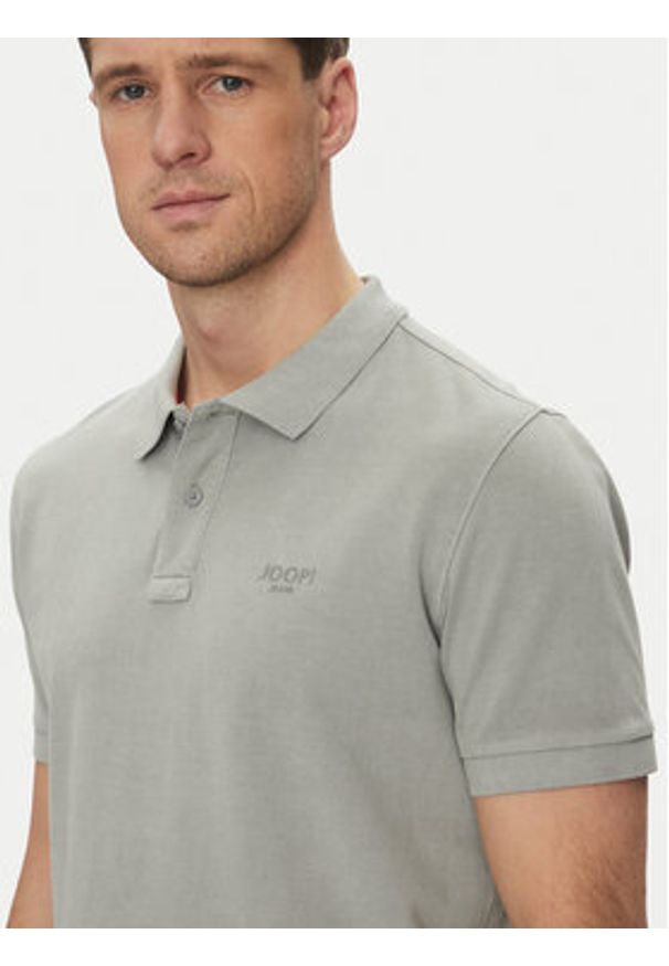 JOOP! Jeans Polo 15 JJJ-02Ambrosian 30045619 Szary Modern Fit. Typ kołnierza: polo. Kolor: szary. Materiał: bawełna