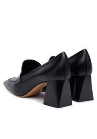 Max Mara Półbuty Hregentmoc 2524526032600 Czarny. Kolor: czarny. Materiał: skóra #5