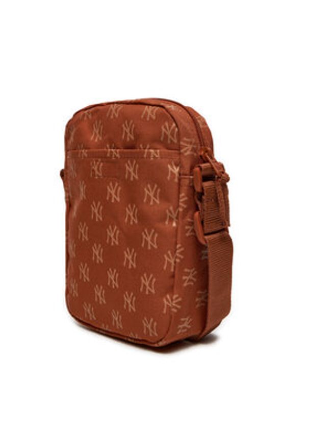New Era Saszetka Monogram Side Nyy 60503775 Brązowy. Kolor: brązowy. Materiał: materiał