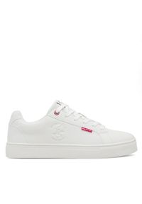 Beverly Hills Polo Club Sneakersy M-AF210880-B Biały. Kolor: biały. Materiał: skóra