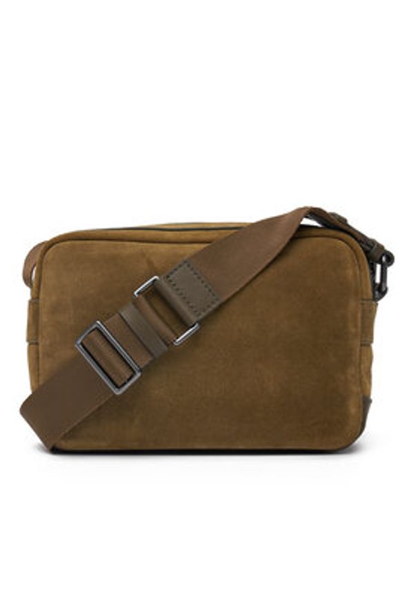 TOMMY HILFIGER - Tommy Hilfiger Saszetka Th Casual Suede Camera Bag AM0AM13231 Zielony. Kolor: zielony. Materiał: zamsz, skóra