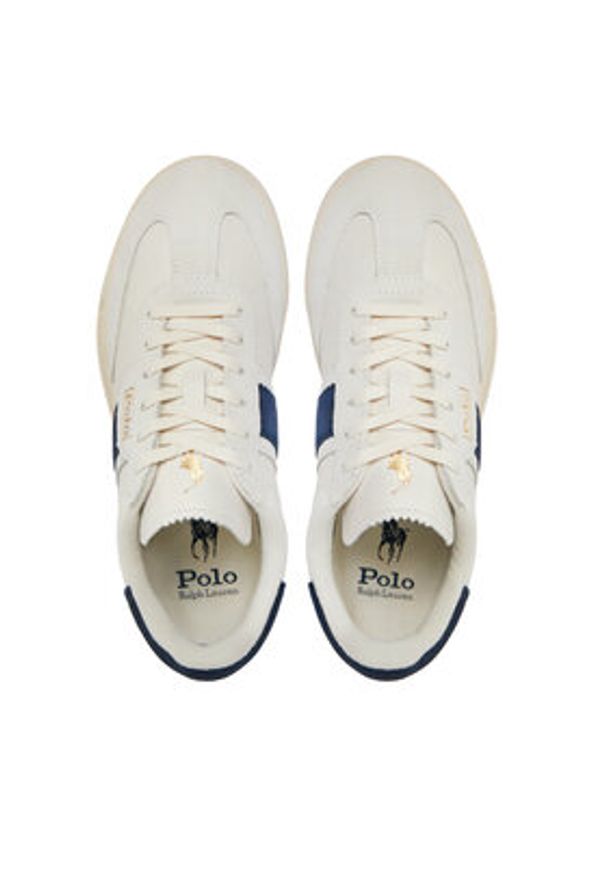 Polo Ralph Lauren Sneakersy Htr Aera 804936609001 Biały. Kolor: biały. Materiał: skóra