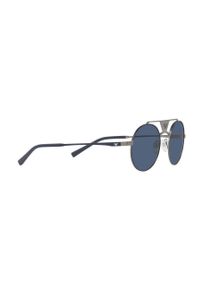 Emporio Armani Okulary przeciwsłoneczne. Kształt: okrągłe. Kolor: niebieski #3