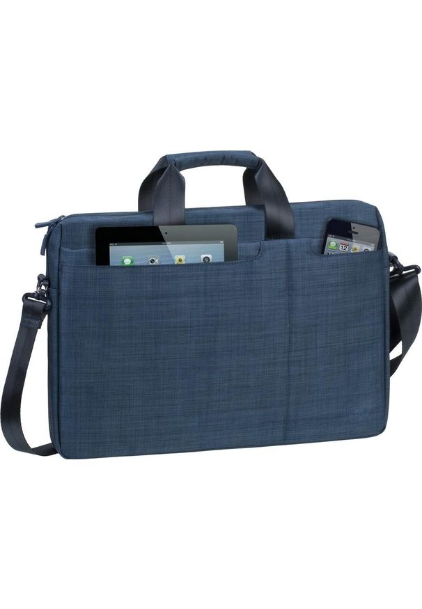 RIVACASE - Torba Rivacase 8335 niebieski. Kolor: niebieski. Styl: elegancki, biznesowy
