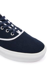 TOMMY HILFIGER - Tommy Hilfiger Tenisówki Th Vulc Cup Long Lace Canvas FM0FM05874 Granatowy. Kolor: niebieski. Materiał: materiał #6