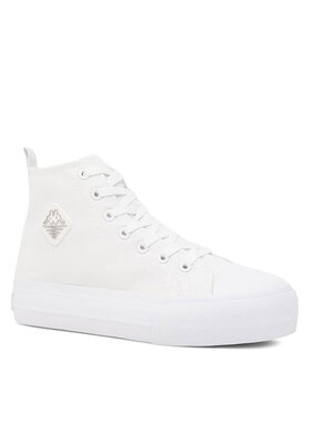 Kappa Trampki VISKA OC 243208OC-1010 Biały. Kolor: biały. Materiał: materiał