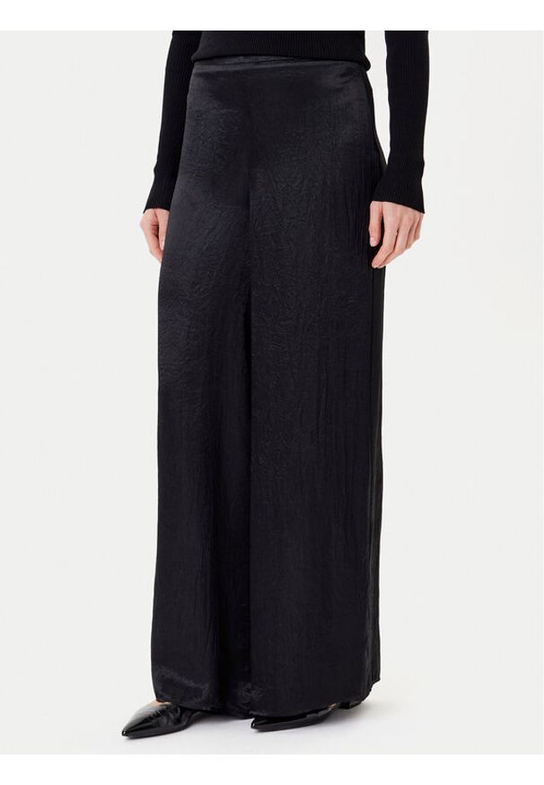 Marella Spodnie palazzo William 2525136051 Czarny Wide Leg. Kolor: czarny. Materiał: syntetyk