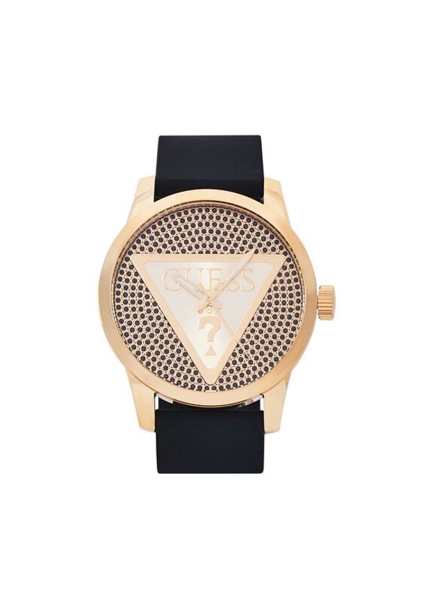 Guess Zegarek Badge GW0916G1 Złoty. Kolor: złoty
