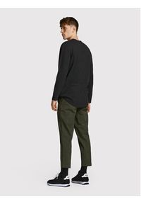 Jack & Jones Longsleeve Noa 12190128 Czarny Loose Fit. Kolor: czarny. Materiał: bawełna. Długość rękawa: długi rękaw #4