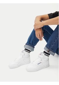 Reebok Sneakersy EO-EX-O-FIT HI 100000108 Biały. Kolor: biały. Materiał: skóra #8