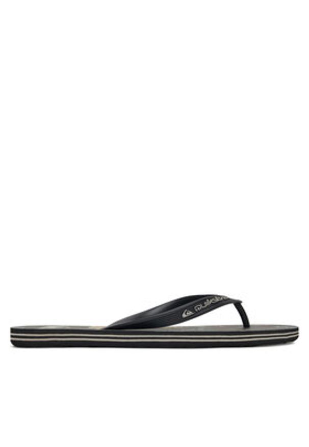 Quiksilver Japonki AQYL101430 Czarny. Kolor: czarny