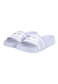 Klapki damskie na basen Fila MORRO BAY. Okazja: na spacer. Kolor: fioletowy, biały, wielokolorowy. Styl: wakacyjny, sportowy