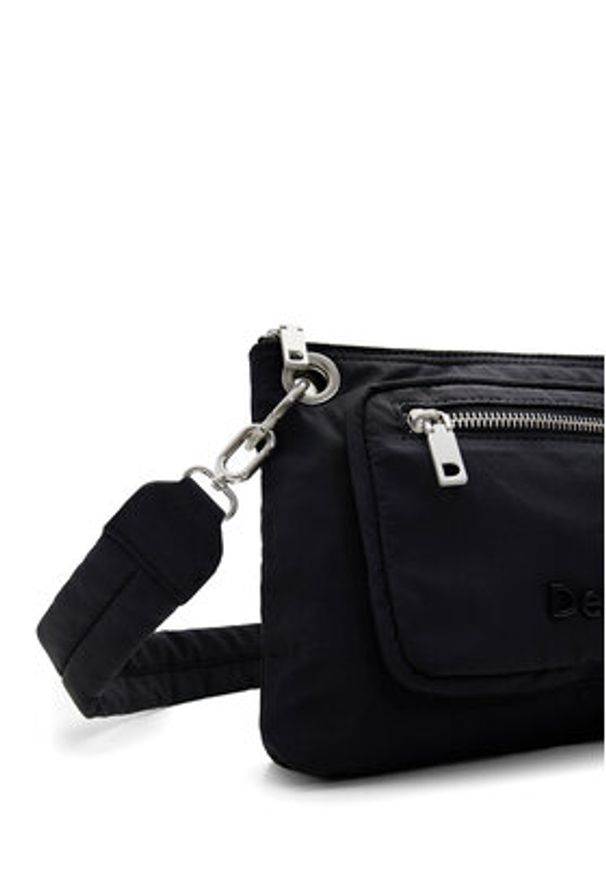 Desigual Plecak 24SAKY01 Czarny. Kolor: czarny. Materiał: materiał