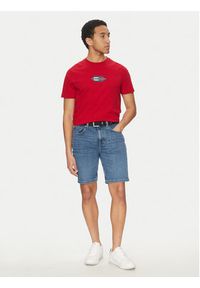 TOMMY HILFIGER - Tommy Hilfiger Szorty jeansowe Brooklyn MW0MW39194 Niebieski Slim Fit. Kolor: niebieski. Materiał: bawełna #4