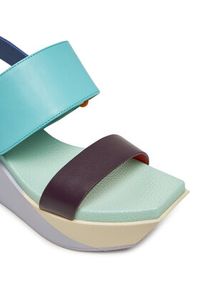 United Nude Sandały Delta Wedge Sandal 1041387716 Kolorowy. Materiał: skóra. Wzór: kolorowy #3