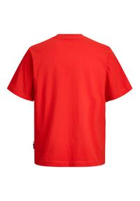 Jack & Jones T-Shirt Club 12289868 Czerwony Relaxed Fit. Kolor: czerwony. Materiał: bawełna #3
