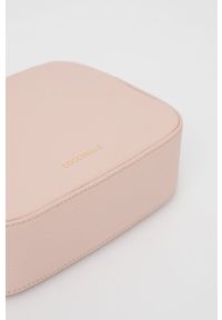 Coccinelle Torebka skórzana Mini Bag kolor różowy. Kolor: różowy. Materiał: skórzane. Rodzaj torebki: na ramię #6