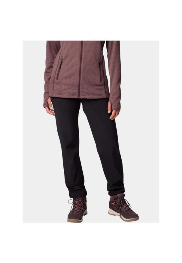 columbia - Spodnie Turystyczne Damskie Columbia Back Beauty 2.0. Kolor: czarny. Materiał: softshell. Sport: turystyka piesza