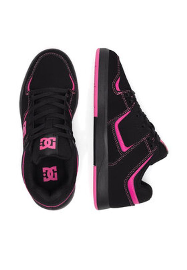 DC Shoes Sneakersy DC SHOE CURE DC01682060 Czarny. Kolor: czarny. Materiał: nubuk, skóra