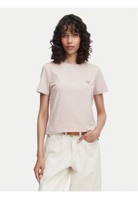 Guess T-Shirt V4YI09 J1314 Różowy jasny Regular Fit. Kolor: różowy. Materiał: bawełna #1