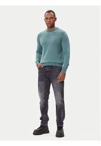BOSS Sweter Kanovano_S 50527583 Zielony Regular Fit. Kolor: zielony. Materiał: bawełna #5
