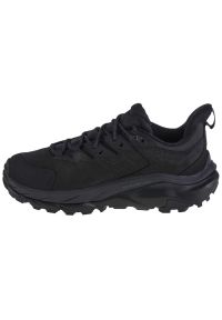 HOKA - Buty Hoka Kaha 2 Low Gtx 1123190-BBLC czarne. Kolor: czarny. Materiał: skóra. Szerokość cholewki: normalna. Sport: turystyka piesza #4