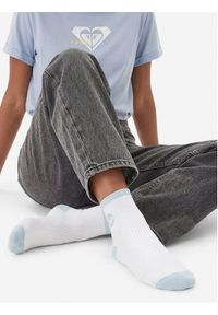 Roxy Skarpety długie AS_ROXY_04Z_SS25 (3-PACK) Biały. Kolor: biały. Materiał: bawełna #3